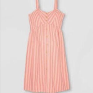 Isabel Maternity by Ingrid & Isabel Peach Striped Dress
